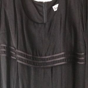 Pretty long black dress